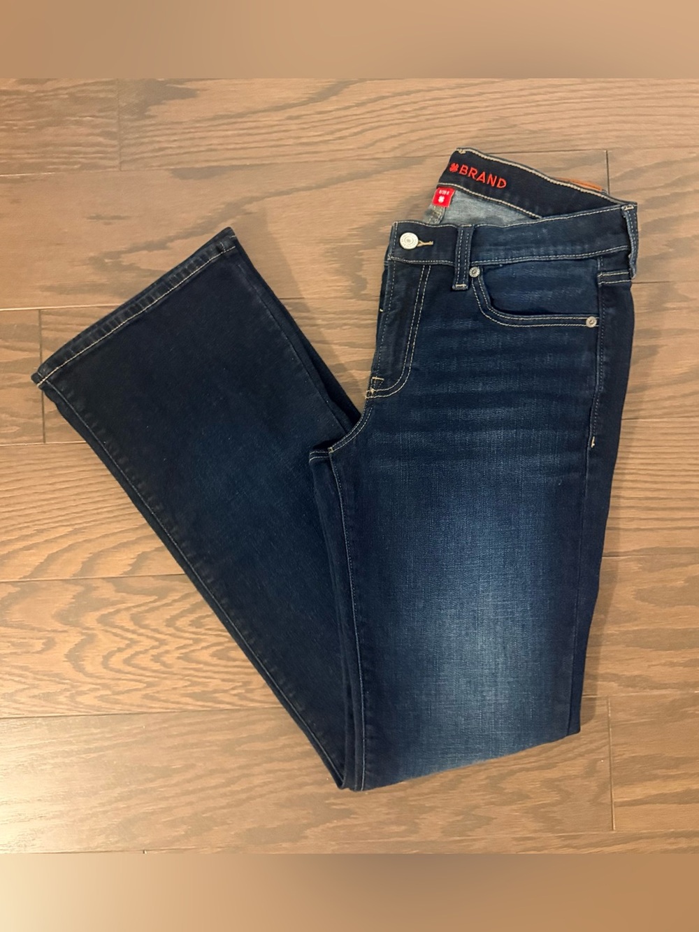 Lucky Brand Sweet Mid Rise Bootcut Jeans Dark Wash Size 8/29 Regular